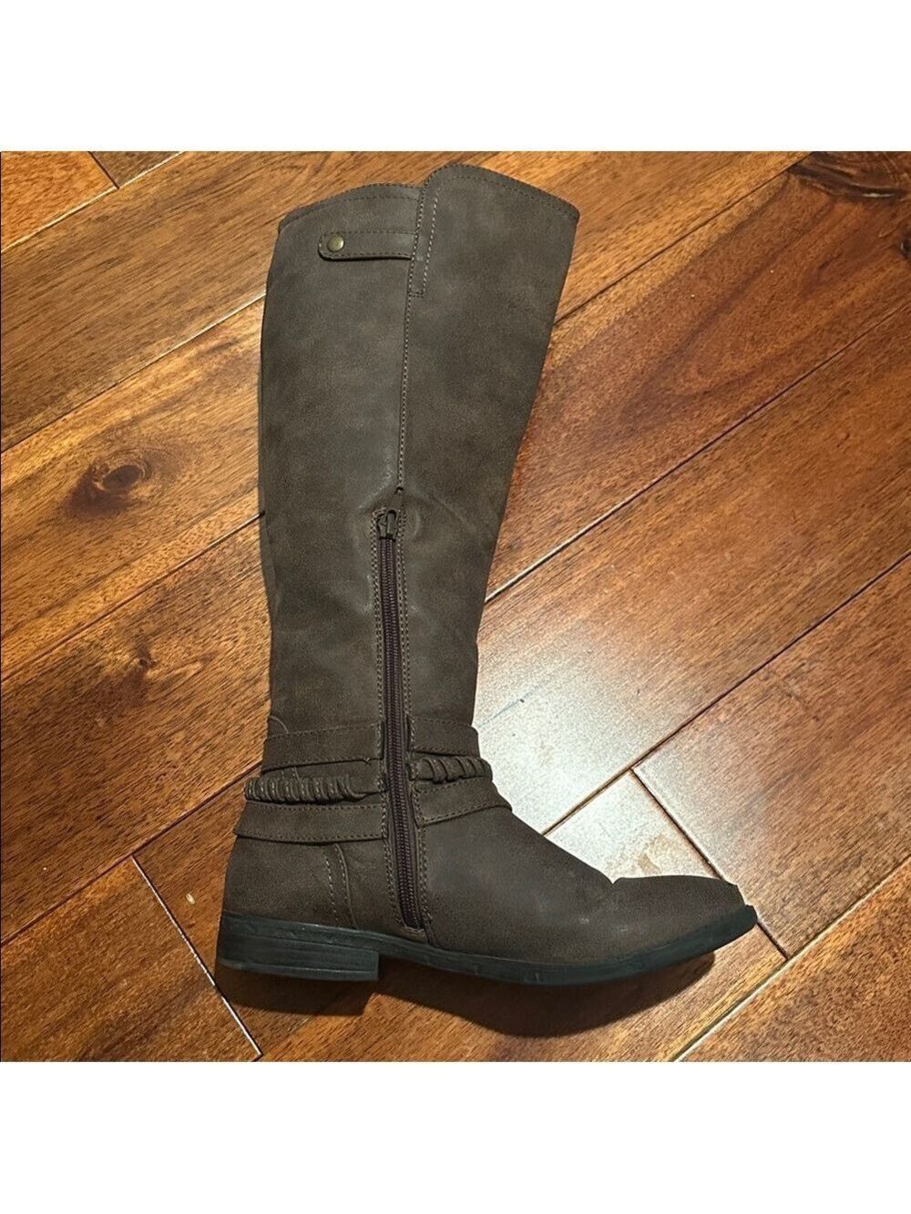 Rampage Brown Knee High Riding Boots Size 6M - Picture 4 of 10